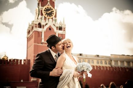 Най-добрите места за сватба фотосесия в Москва - района на стил и креативност
