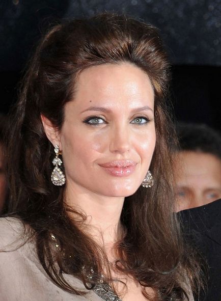 Грим Анджелина Джоли, Анджелина Джоли грим урок снимка