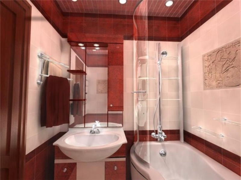 Малка баня без тоалетна, дефиниция на стил и дизайн, фото успешна варианти