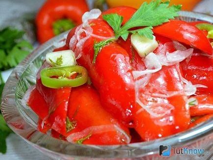 Мариновани чушки - особено готвене (маринован пипер) Мариновани чушки - особено за готвене