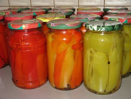 Мариновани чушки рецепти за зимата (зимни) Мариновани чушки за зимни рецепти