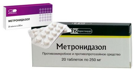 Метронидазол цистит как да се вземат - преди хранене или след това, какви странични ефекти могат да бъдат