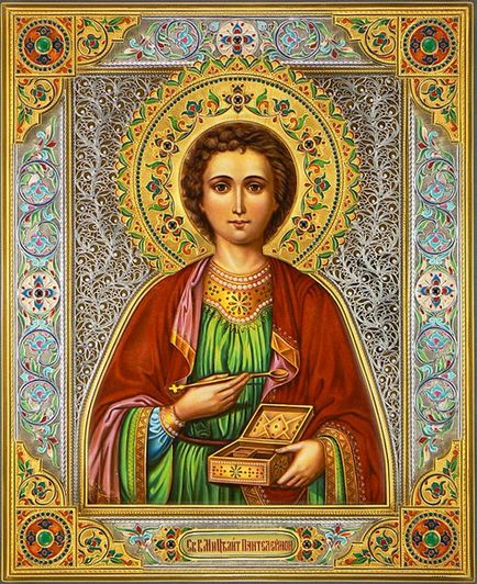 Молитва на Свети Пантелеймон Лечител на здравето - православни икони и молитва