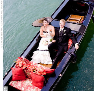 Необичайни транспорт за сватбата