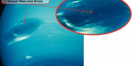 Нептун - описанието на атмосферата, спътници на планетата Нептун и пръстени, снимка Нептун и факти