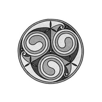 Има няколко метода за рисуване спирали келтски орнаменти