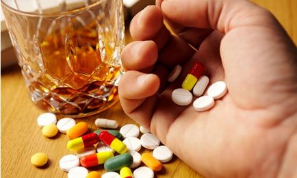 Несъвместим медикаменти с алкохол Пълен списък