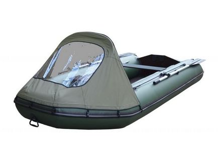 Поклон палатка на лодката - как да се направи ръцете си и как да инсталирате