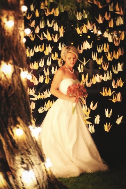 Оригами за сватбата - модната тенденция на 2013-2014 година
