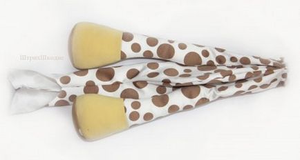 Оригиналният жирафа в Шивашко меки играчки със собствените си ръце