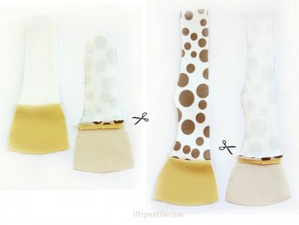 Оригиналният жирафа в Шивашко меки играчки със собствените си ръце