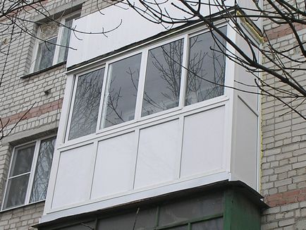 Остъклен балкон пластмасови прозорци как да се изцъклят лоджия с ръцете си, с инструкции стъпка по стъпка