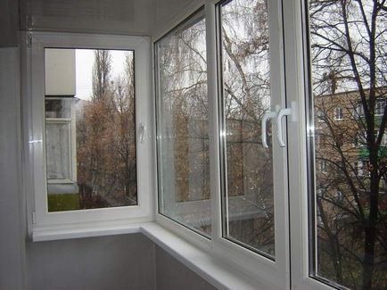 Остъклен балкон пластмасови прозорци как да се изцъклят лоджия с ръцете си, с инструкции стъпка по стъпка