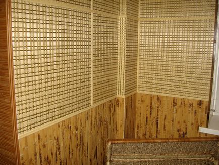 Декорация на стените на бамбук - тенденция в интериорния дизайн