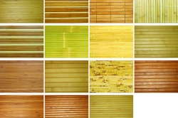 Стая за декориране Материали видове бамбук (снимка)