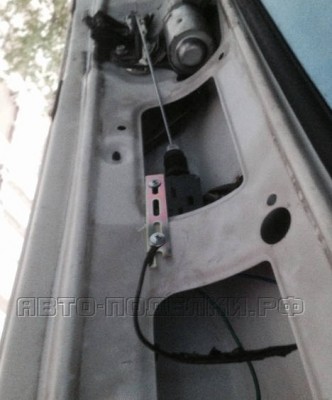 Отваряне на багажника с тормозене бутони 2114, занаяти за автомобили