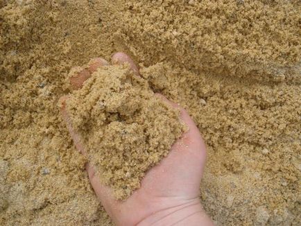 Пясък формула характеристики