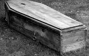 Защо християните са погребани в ковчези - погребение 