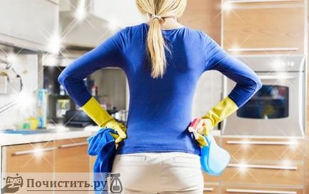 Почистете кухня 15-популярните начини