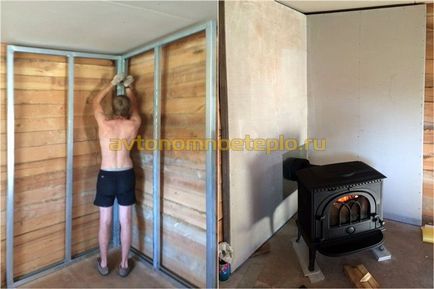 Правила за пещи инсталация в дървена къща