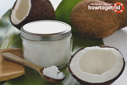 Използването на кокосово масло за коса