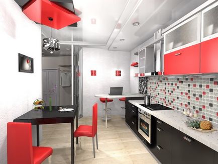 Примери за кухни (60 снимки) как да се правят ремонти и дизайн на интериора на малък кухненски съоръжения