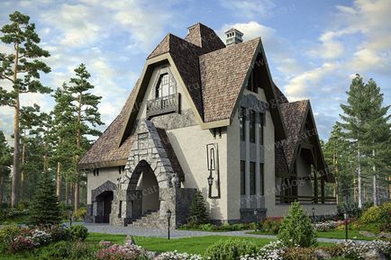 Проекти замъци и къщи в средновековните къщи замък в стил Проекти директория