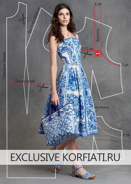 Прост модел лятна рокля от Анастасия korfiati