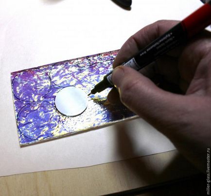Работа с двуцветно стъкло направя koboshony техника на топене - Справедливи Masters - Hand