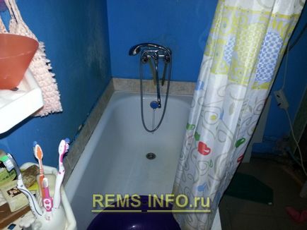 Ремонтни комбинирана баня и тоалетна снимка, схеми, процедури