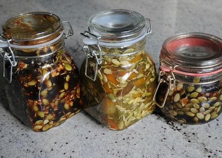 Рецептата на тиквени семки с мед от простатит