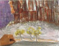Начертайте скалист каньон - Visual грамотност - аерограф за всички