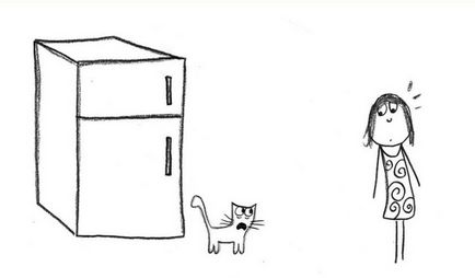 Рисунки, инструкции как да се превърне в котка в реалния живот