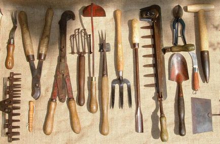 Градински инструменти основни типа