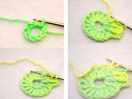 Капачки за новородени плетене на една кука за начинаещи