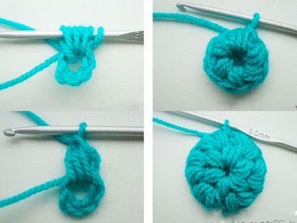 Капачки за новородени плетене на една кука за начинаещи