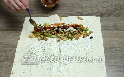 Shawarma у дома рецепта със снимка
