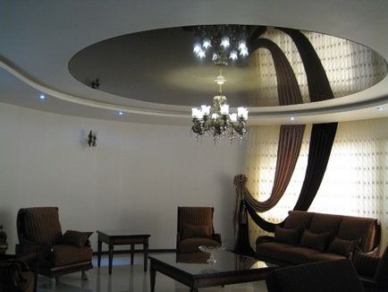 Шикозният дизайн на окачени тавани