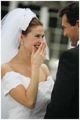 Смешни снимки на булката и младоженеца