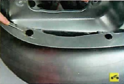 Премахване, демонтаж и монтаж на задна броня Nissan Almera класически