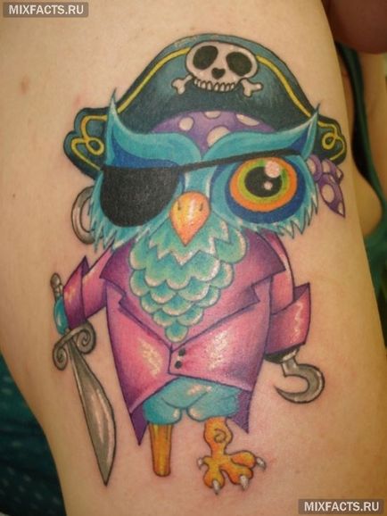 Owl татуировка значение и снимки