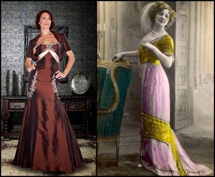 Empire стил в дрехите и снимки на роклите в стил ампир