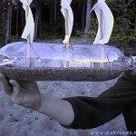 Изграждането на модели на плавателни съдове от пластмасови бутилки