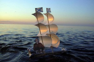 Изграждането на модели на плавателни съдове от пластмасови бутилки