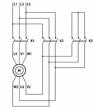 Схема на свързване мотор Уай и делта, която е необходима