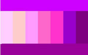 Таблица комбинация виолетово, пурпурно