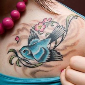 Преглътнете татуировка значение - значението на символа за момичета и момчета