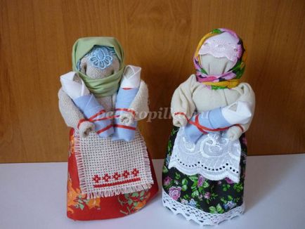 Традиционни народни кукла със собствените си ръце