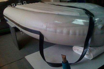 Тунинг PVC лодка за риболов с ръцете си, аксесоари за лодки