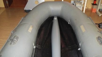 Tuning PVC надуваеми лодки за риболов с ръцете си